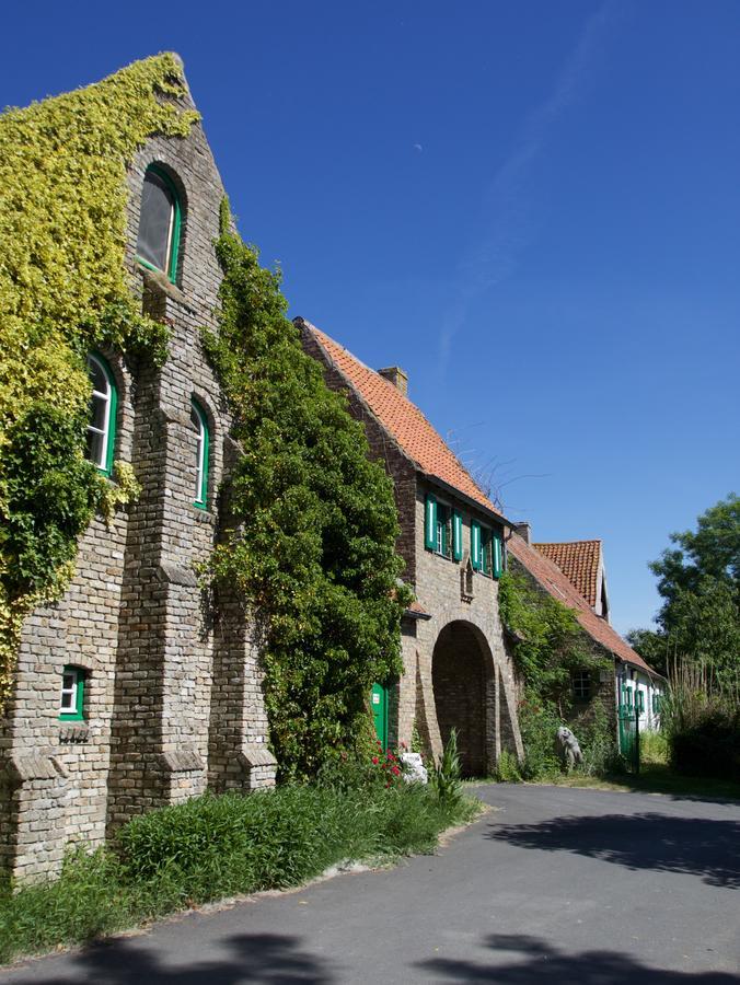 Bladelijn Hotell Lampernisse Exteriör bild